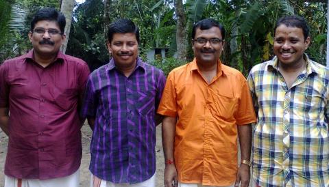 Kalamandalam Hareesh Namboodiri, Kalanilayam Rajeevan, Kalamandalam Babu Namboodiri, Kalamandalam Vinod