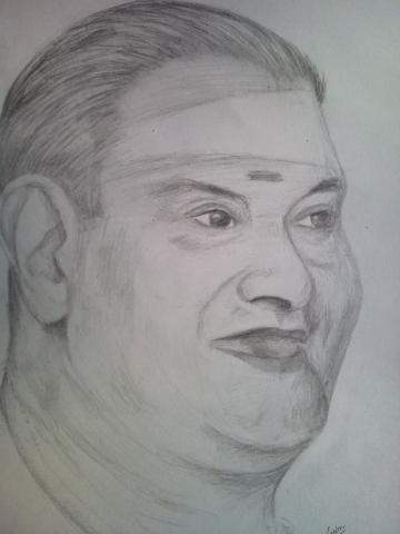 Kalamandalam Krishnan Nair (Illustration - Sneha)