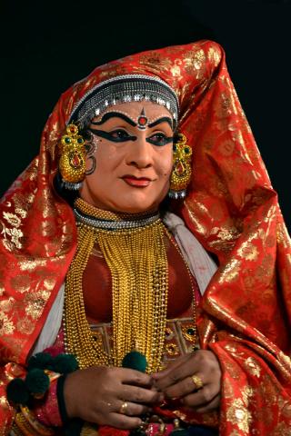 Margi Vijayakumar as Damayanthi (Photo: Shaji Mullookkaran)